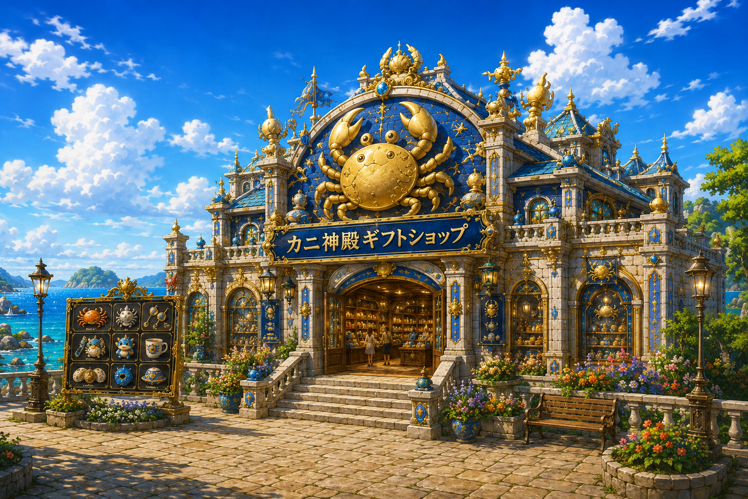 カニ神殿ギフトショップ