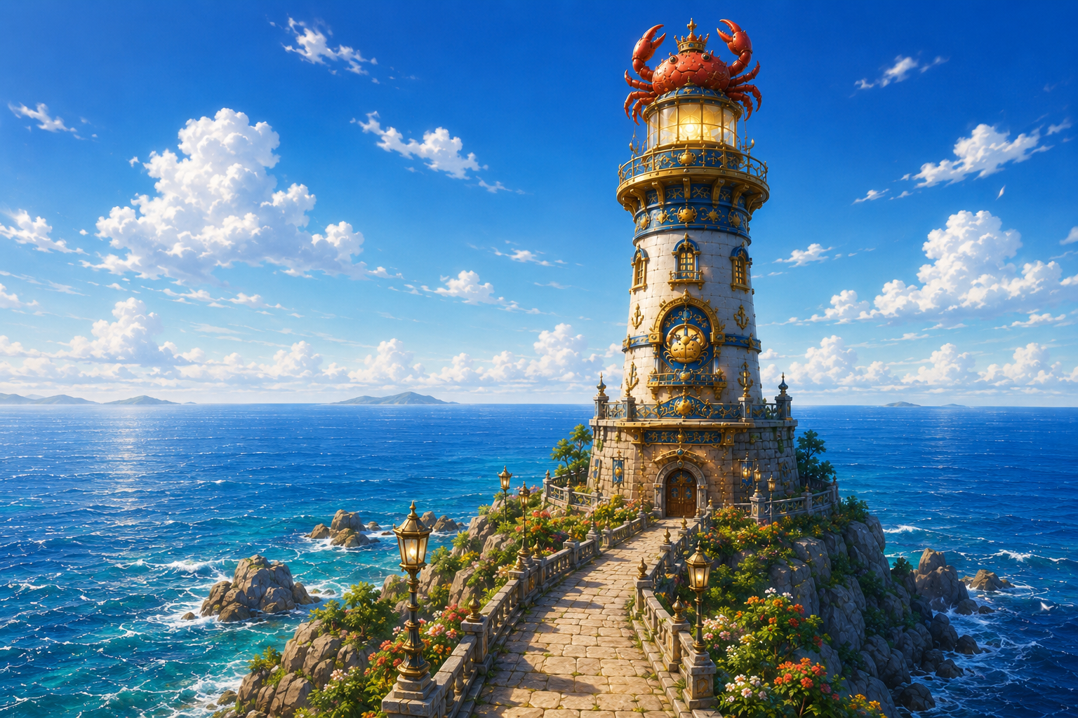 カニ神殿灯台