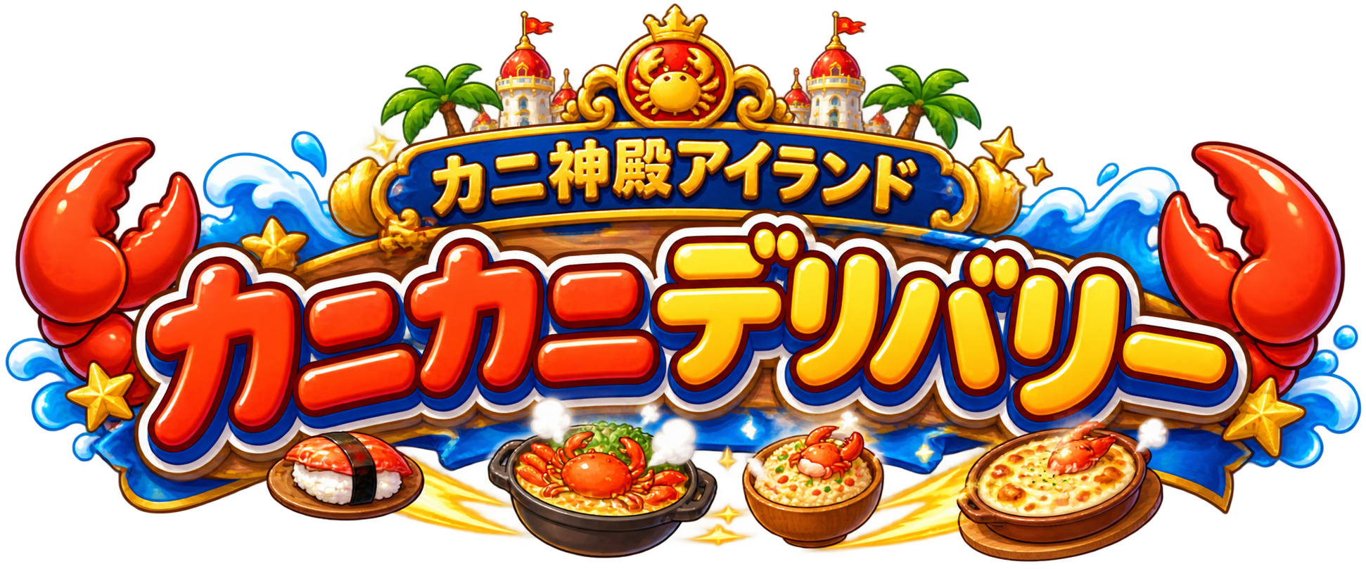 カニ神殿アイランド カニカニデリバリー